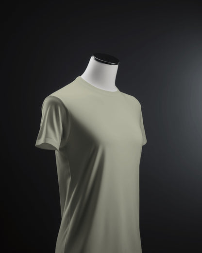 Premium Cotton Plain Beige Tees