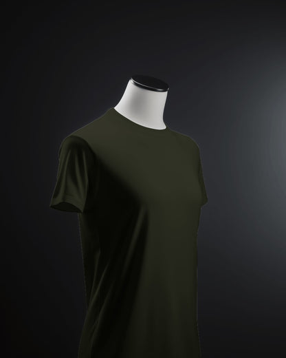 Olive Green Premium Cotton T-shirts