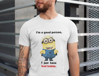 Minnions Collection Premium Cotton Tees (Good Person)