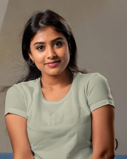 Premium Cotton Plain Beige Tees