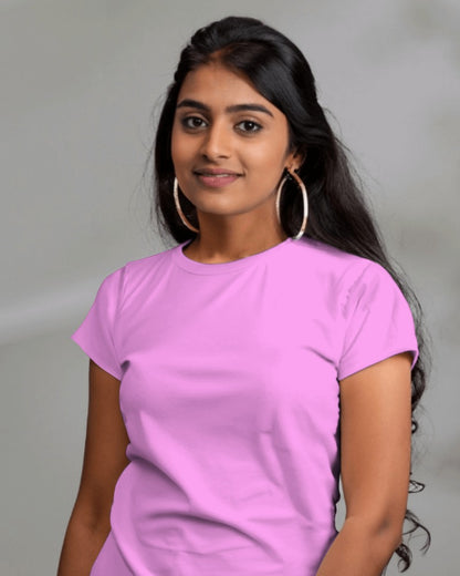 Pink Premium Cotton T-shirts
