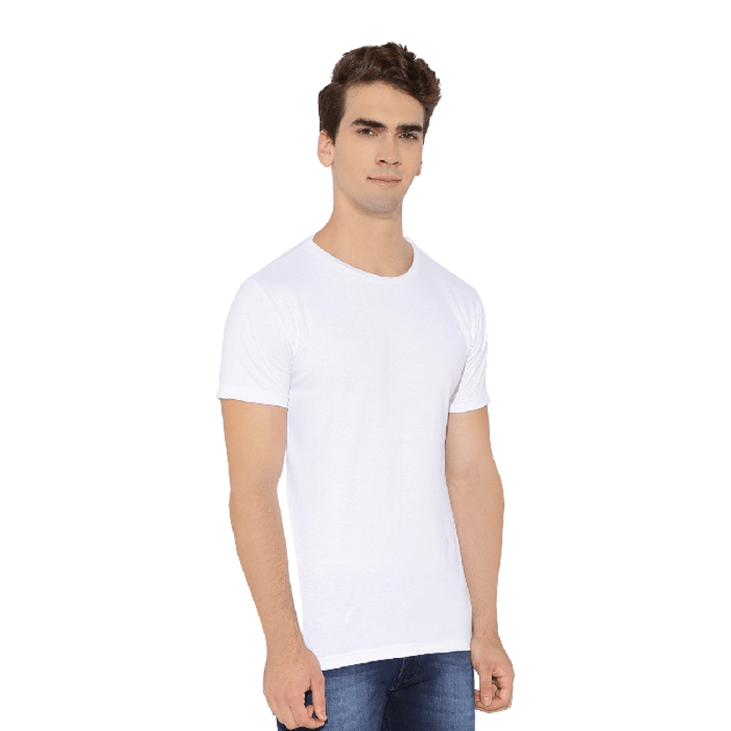 White Premium Plain T-shirts For Men