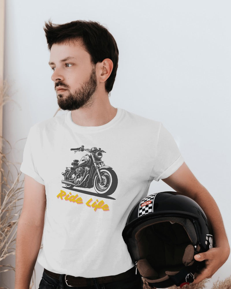 Ride Life Premium Cotton T-shirts