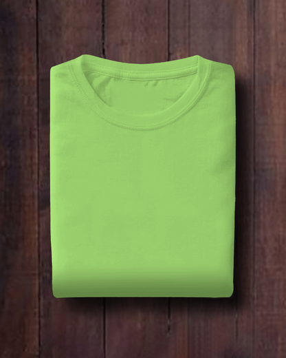 Mint Green Premium Cotton T-shirts
