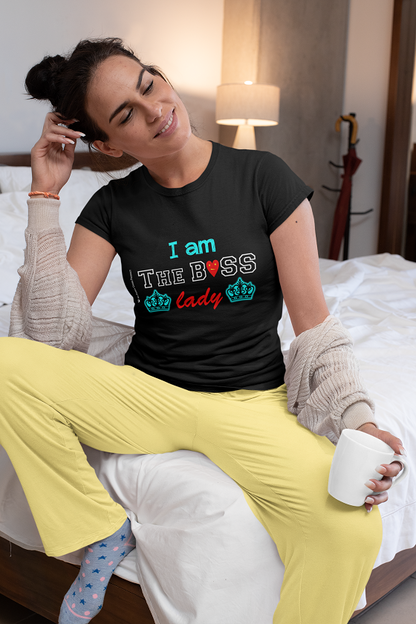 Lady Boss Premium Cotton T-Shirts