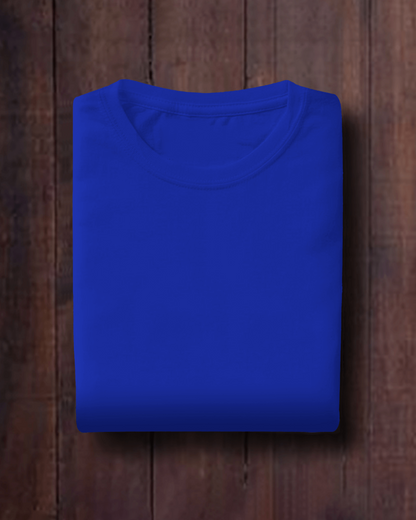Royal Blue Premium Cotton T-shirts