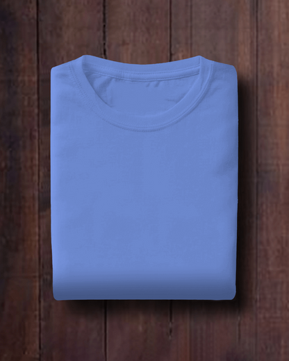 Sky Blue Premium Cotton T-shirts