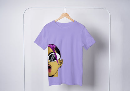 MC STAN One Side Trendy Cotton T-shirts