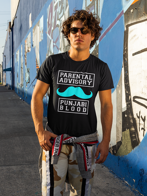 Punjabi Blood Premium Cotton Tees