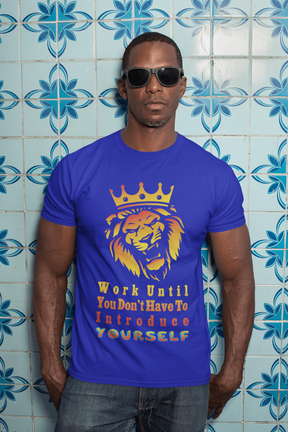 Premium Cotton Lion King Motivation Tees