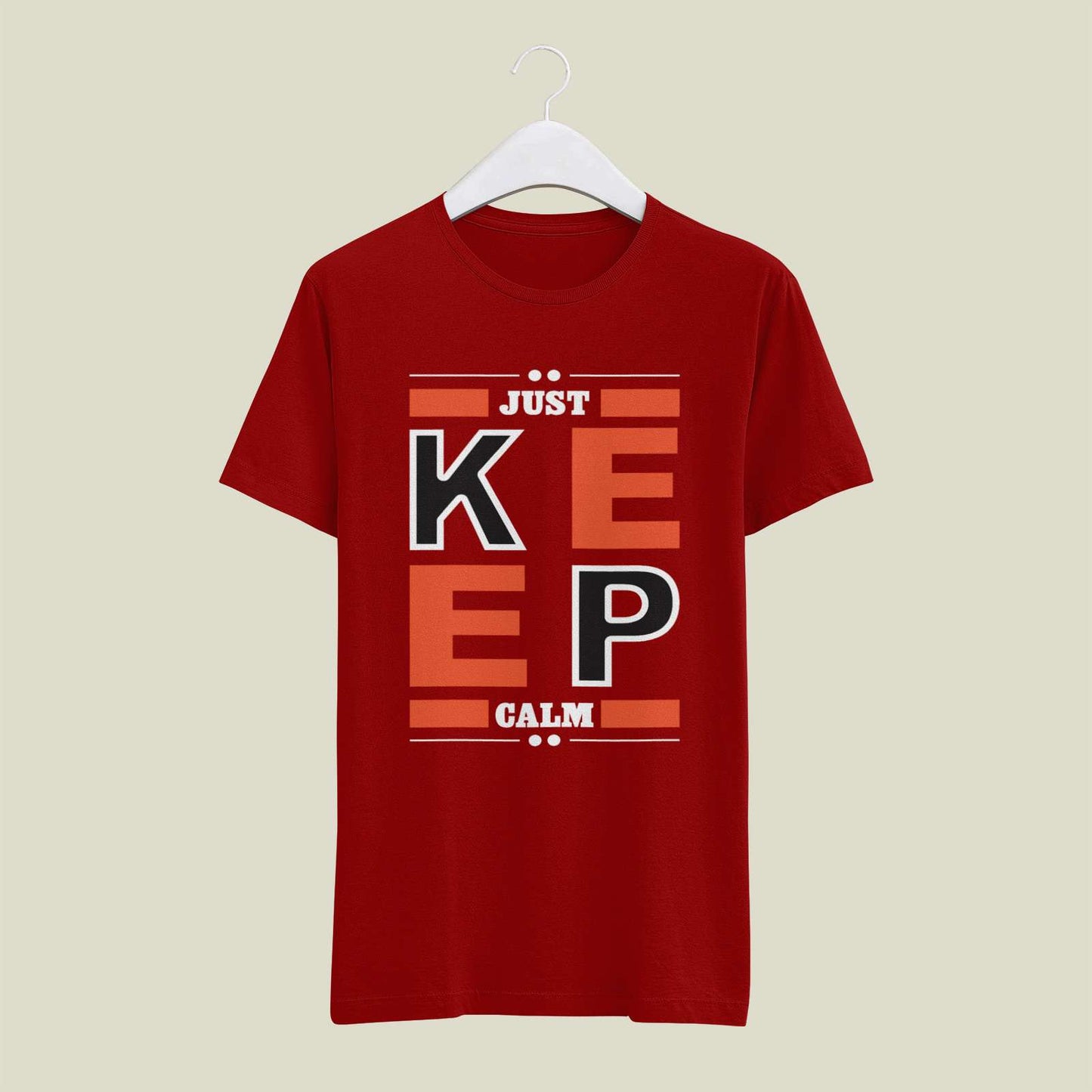 Premium Cotton Keep Calm Tees