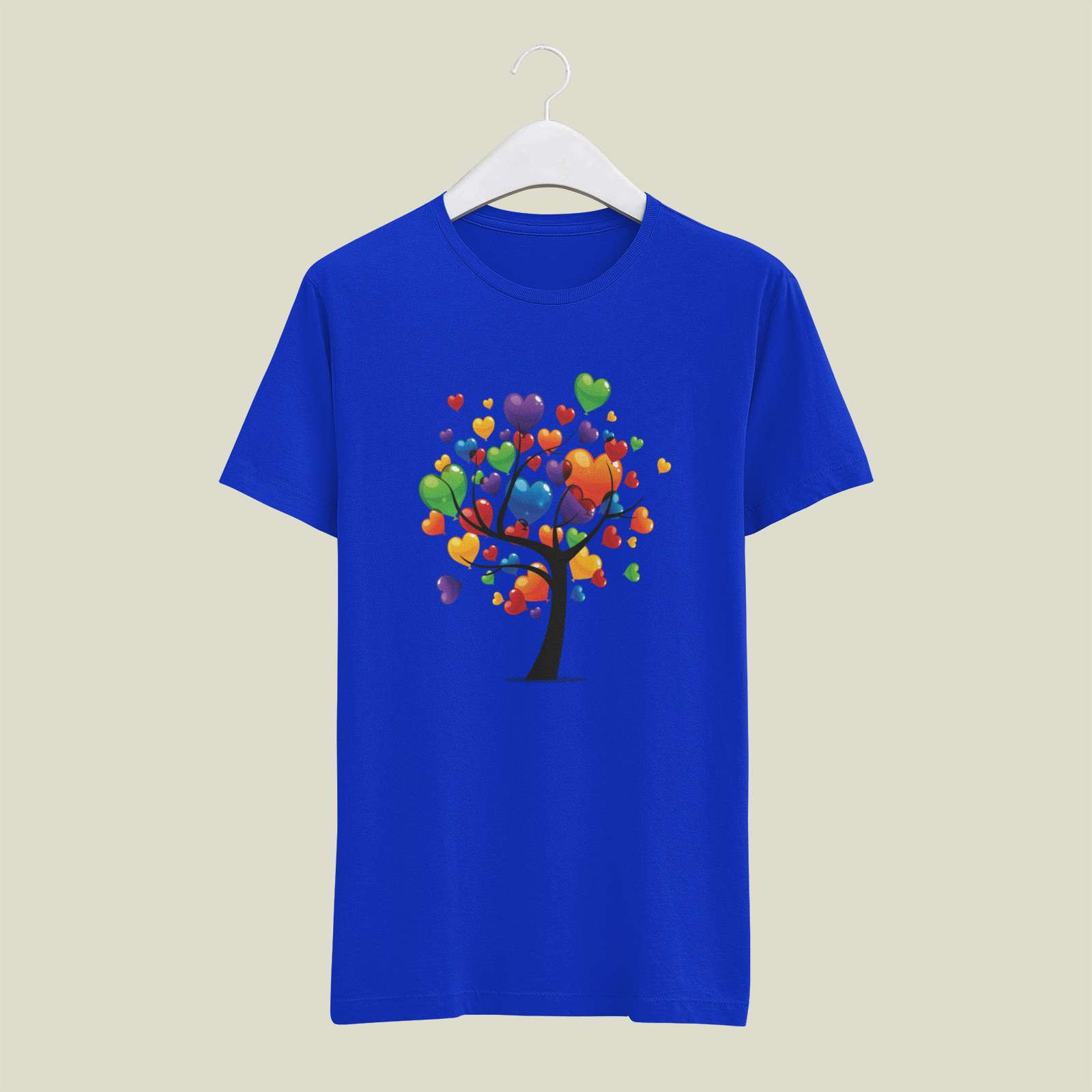 Premium Cotton Love Tree Tee For Her