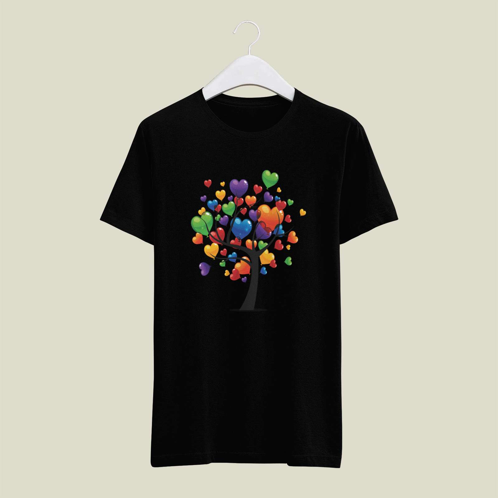 Premium Cotton Love Tree Tee For Her