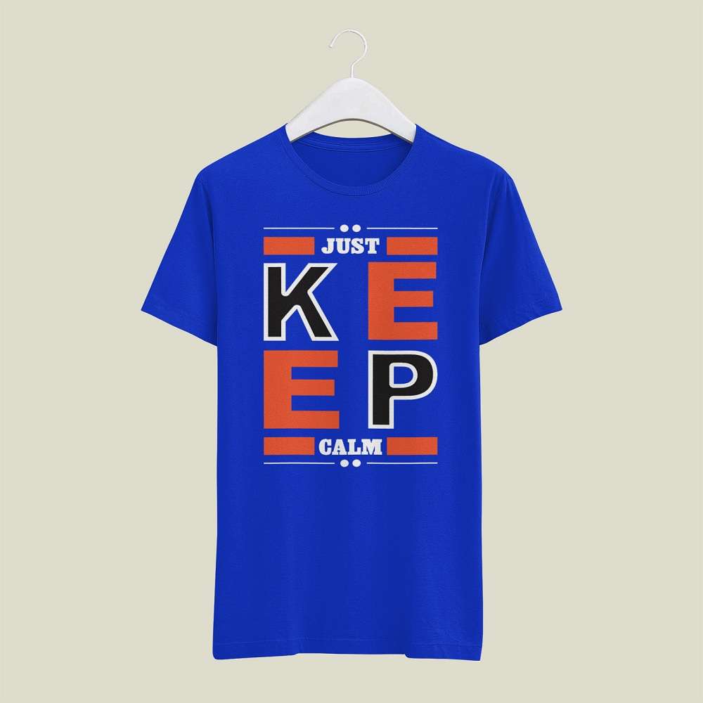 Premium Cotton Keep Calm Tees