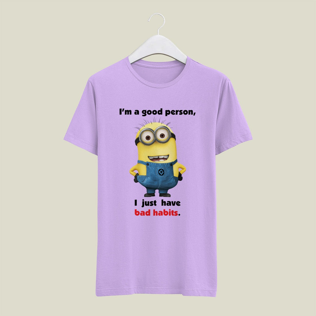 Minnions Collection Premium Cotton Tees (Good Person)