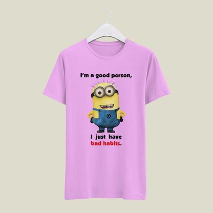 Minnions Collection Premium Cotton Tees (Good Person)
