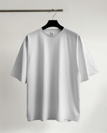 White Oversized Premium Cotton T-shirts