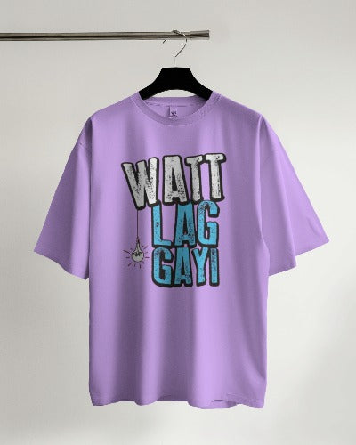 Watt Lag Gayi Meme Oversize T-shirts