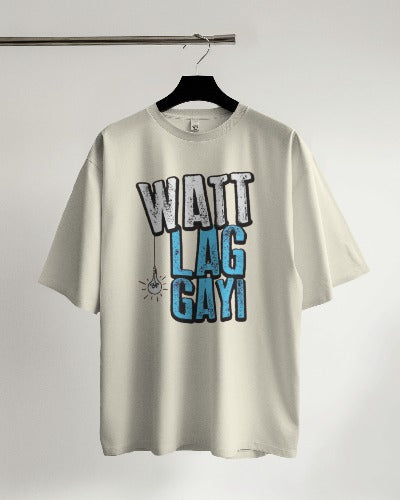 Watt Lag Gayi Meme Oversize T-shirts