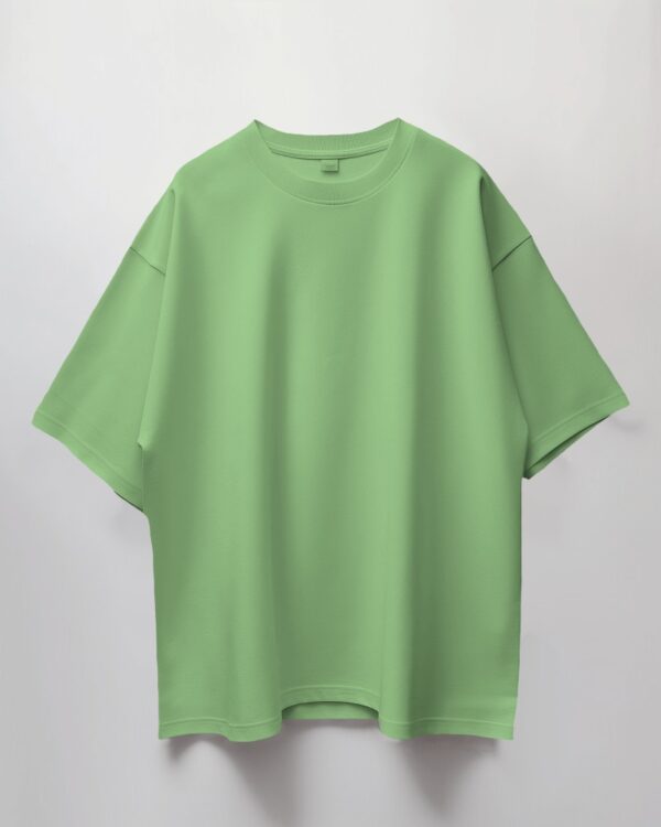 Oversize Seafoam Green Premium Cotton T-shirts