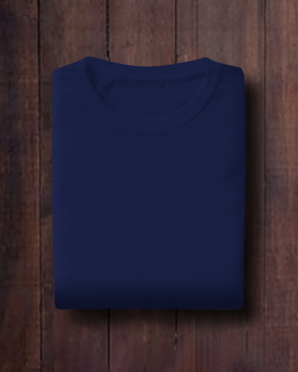 Premium Cotton Plain Navy Blue T-shirts